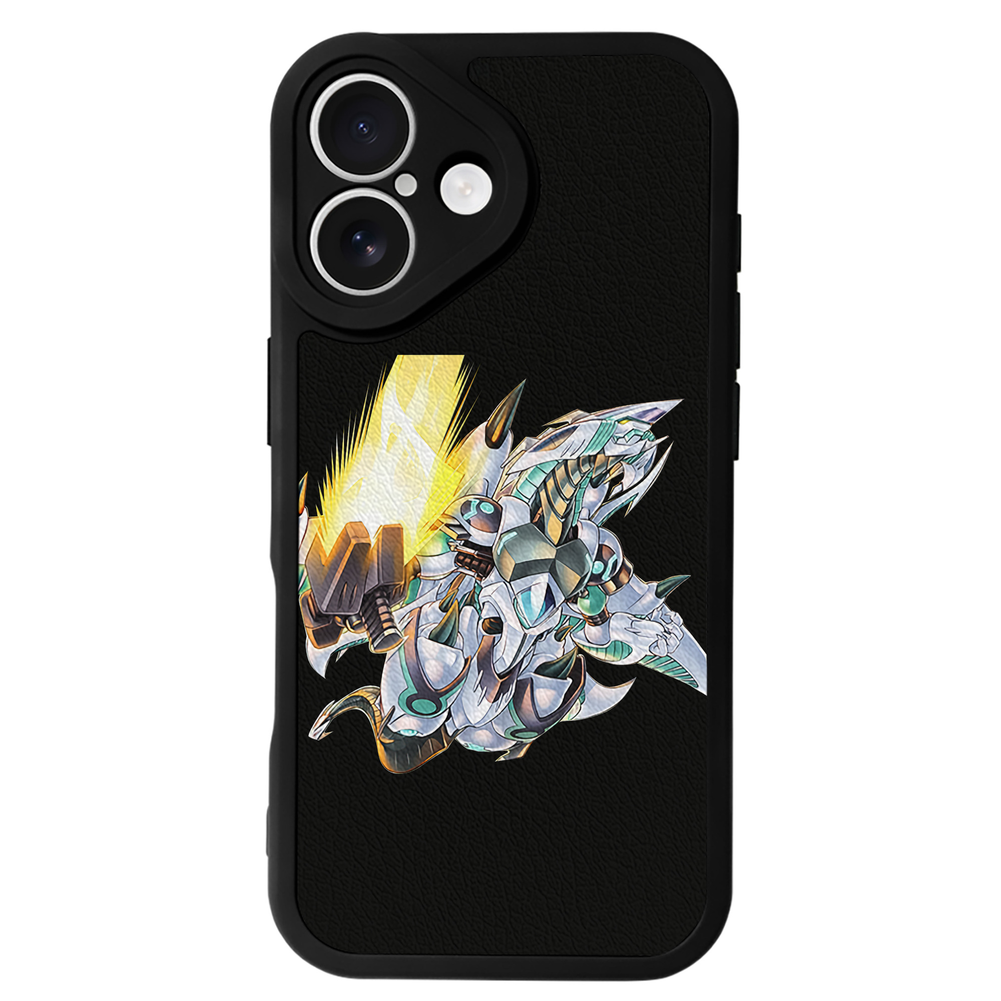 遊☆戯☆王 Yu-Gi-Oh! 【iPhone 16シリーズ対応】シリコンスマホケース（レザー調） 材質：シリコン